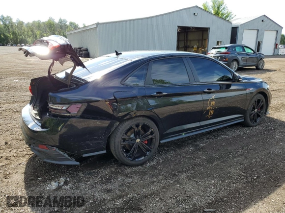 2022 Volkswagen Jetta GLI Autobahn z VIN 3VW2T7BU9NM001125, wystawiony jako Copart lot #63328954 z przebiegiem 86 703 mil mil oraz Szkoda całkowita • Salvage title. Historia ofert i sprzedaży dostępna na DreamBid. Obrazek 3.