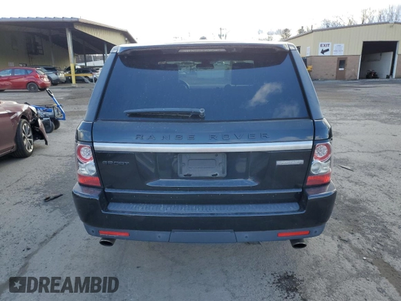 2012 Land Rover Range Rover Sport SC with VIN SALSH2E40CA741443, listed as a Copart auction lot 85862434 with 108,659 mi miles and Salvage Title. Bid and sale history available at carsss.com. Image 6.