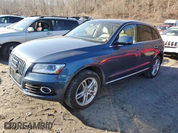 2015 Audi Q5 Premium Plus z VIN WA1CMBFP7FA107559, wystawiony jako Copart lot #84558484 z przebiegiem 54 878 mil mil oraz Szkoda całkowita • Salvage title. Historia ofert i sprzedaży dostępna na DreamBid. Obrazek 1.