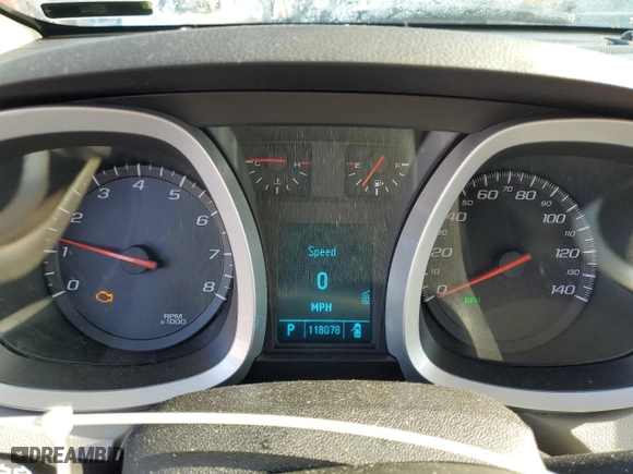 2010 Chevrolet Equinox LT w/1LT with VIN 2CNALDEW0A6369705, listed as a Copart auction lot 50768765 with 118,078 mi miles and Salvage Title. Bid and sale history available at carsss.com. Image 9.
