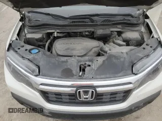 2019 Honda Ridgeline RTL-T with VIN 5FPYK3F65KB008827, listed as a Copart auction lot 44466815 with Not provided miles and Salvage title. Bid and sale history available at DreamBid. Image 11.