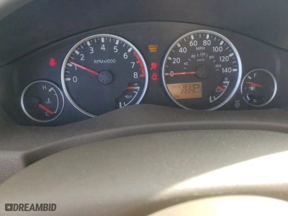 2005 Nissan Pathfinder LE with VIN 5N1AR18U85C724592, listed as a Copart auction lot 42197395 with 144,783 mi miles and Salvage Title. Bid and sale history available at carsss.com. Image 9.