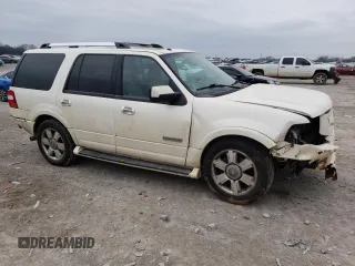2007 Ford Expedition Limited with VIN 1FMFU19567LA78063, listed as a Copart auction lot 43695775 with 227,035 mi miles and Salvage Title. Bid and sale history available at carsss.com. Image 4.