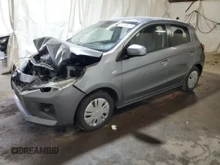 2021 Mitsubishi Mirage ES with VIN ML32AUHJ1MH002554, listed as a Copart auction lot 63336425 with 73,489 mi miles and Salvage title. Bid and sale history available at DreamBid. Image 1.