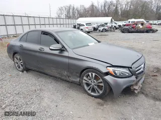 2015 Mercedes-Benz C-Class C 300 with VIN 55SWF4JB9FU056365, listed as a IAAI auction lot 41549063 with 119,106 mi miles. Bid and sale history available at carsss.com. Image 1.