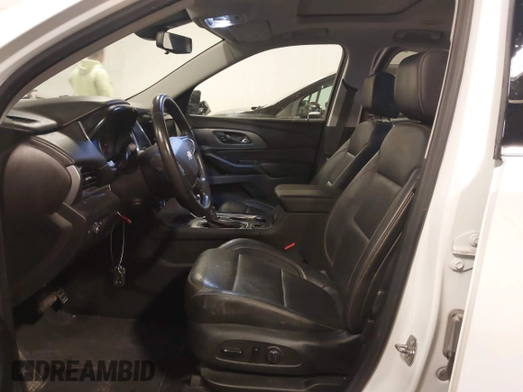 2021 Chevrolet Traverse Premier with VIN 1GNEVKKW8MJ259346, listed as a IAAI auction lot 41810312 with 80,474 mi miles. Bid and sale history available at carsss.com. Image 5.