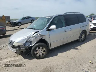 2004 Honda Odyssey EX-RES z VIN 5FNRL18864B087585, wystawiony jako Copart lot #55928995 z przebiegiem 266 000 mil mil oraz Szkoda całkowita • Salvage title. Historia ofert i sprzedaży dostępna na DreamBid. Obrazek 1.