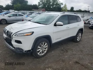 2017 Jeep Cherokee Limited with VIN 1C4PJMDS1HW562853, listed as a Copart auction lot 64462865 with 81,729 mi miles and Salvage title. Bid and sale history available at DreamBid. Image 1.