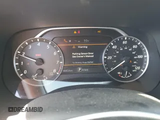 2022 Nissan Frontier S with VIN 1N6ED1EJXNN615051, listed as a Copart auction lot 54956615 with 46,826 mi miles and Salvage title. Bid and sale history available at DreamBid. Image 9.