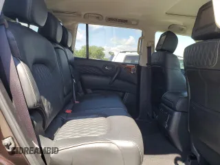 2019 Infiniti QX80 Luxe z VIN JN8AZ2ND9K9850729, wystawiony jako Copart lot #56846985 z przebiegiem 81 888 mil mil oraz Szkody całkowita. Historia ofert i sprzedaży dostępna na DreamBid. Obrazek 11.