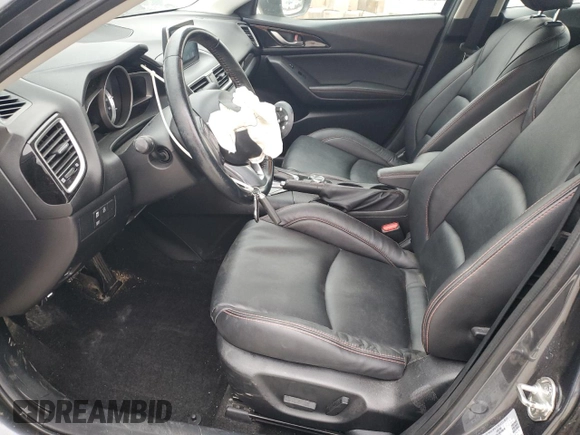2016 Mazda 3 i Grand Touring with VIN 3MZBM1X71GM249806, listed as a Copart auction lot 52525565 with 101,517 mi miles and Salvage Title. Bid and sale history available at DreamBid. Image 7.