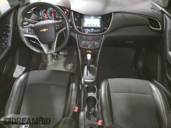 2017 Chevrolet Trax LT z VIN 3GNCJPSB1HL160914, wystawiony jako Copart lot #58673105 z przebiegiem 64 853 mil mil oraz Szkoda całkowita • Salvage title. Historia ofert i sprzedaży dostępna na DreamBid. Obrazek 8.