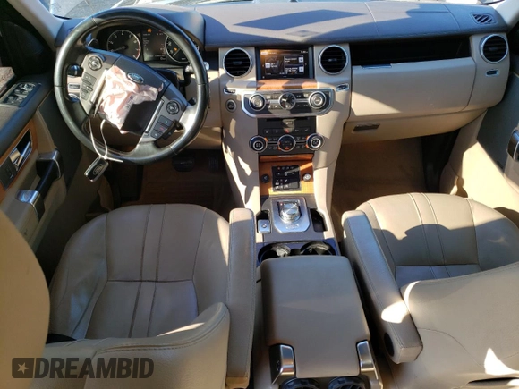 2016 Land Rover LR4 HSE with VIN SALAG2V60GA799977, listed as a Copart auction lot 87963435 with 122,982 mi miles and Salvage Title. Bid and sale history available at DreamBid. Image 8.