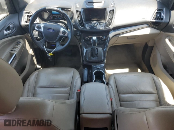 2015 Ford Escape Titanium with VIN 1FMCU0JX3FUB81735, listed as a Copart auction lot 61622995 with 154,932 mi miles and Clean title. Bid and sale history available at DreamBid. Image 8.