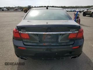 2015 BMW 7 Series 750i xDrive with VIN WBAYB6C59FD965994, listed as a Copart auction lot 53994545 with 119,929 mi miles and Salvage Title. Bid and sale history available at carsss.com. Image 6.