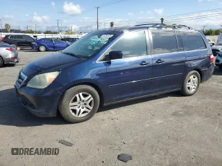 2005 Honda Odyssey EX with VIN 5FNRL38455B083151, listed as a Copart auction lot 51298125 with 210,854 mi miles and Salvage Title. Bid and sale history available at carsss.com. Image 1.