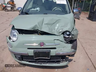 2013 FIAT 500 Lounge with VIN 3C3CFFER3DT536623, listed as a IAAI auction lot 42425991 with 87,905 mi miles and . Bid and sale history available at DreamBid. Image 6.