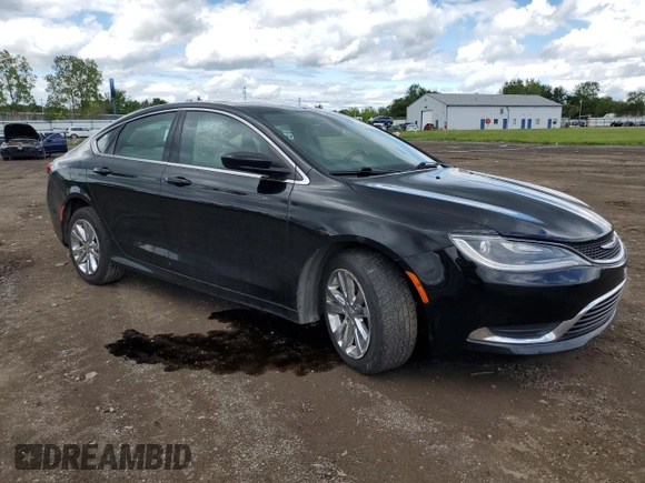 2015 Chrysler 200 Limited z VIN 1C3CCCAB9FN564042, wystawiony jako Copart lot #58078795 z przebiegiem 197 384 mil mil oraz Szkoda całkowita • Salvage title. Historia ofert i sprzedaży dostępna na DreamBid. Obrazek 4.