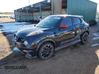 2014 Nissan Juke SV with VIN JN8AF5MV2ET364310, listed as a Copart auction lot 79555544 with 130,176 mi miles and Salvage Title. Bid and sale history available at DreamBid. Image 1.