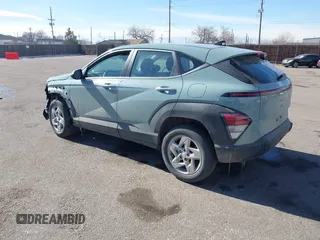 2024 Hyundai Kona SE with VIN KM8HACABXRU077297, listed as a IAAI auction lot 41562438 with 20,660 mi miles and . Bid and sale history available at carsss.com. Image 3.