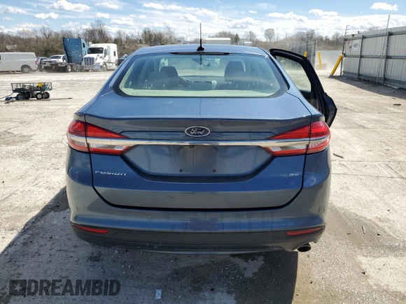 2018 Ford Fusion SE with VIN 3FA6P0H78JR108266, listed as a Copart auction lot 49480075 with 176,005 mi miles and Salvage Title. Bid and sale history available at carsss.com. Image 6.