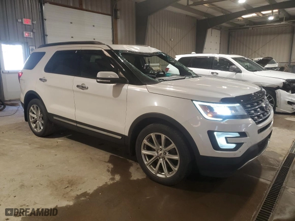 2016 Ford Explorer Limited with VIN 1FM5K8F81GGB25954, listed as a Copart auction lot 53035705 with 72,981 mi miles and Salvage Title. Bid and sale history available at carsss.com. Image 4.