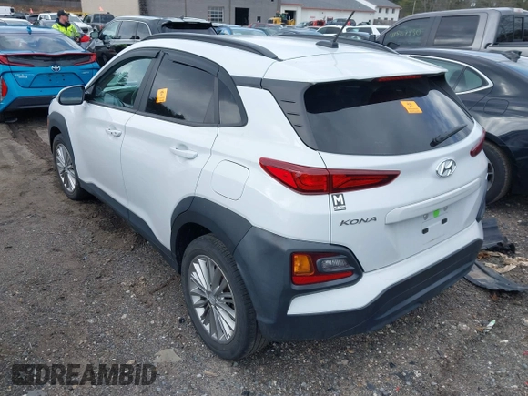 2020 Hyundai Kona SEL with VIN KM8K2CAA8LU547196, listed as a IAAI auction lot 41857809 with 38,385 mi miles and . Bid and sale history available at DreamBid. Image 3.