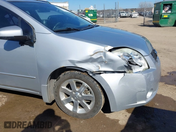 2008 Nissan Sentra S with VIN 3N1AB61EX8L751474, listed as a IAAI auction lot 41622441 with 92,468 mi miles and . Bid and sale history available at DreamBid. Image 6.