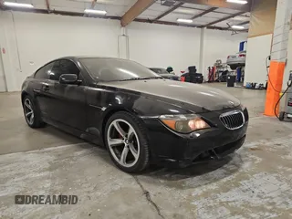 2007 BMW 6 Series 650i with VIN WBAEH13537CR53450, listed as a Copart auction lot 72861384 with 101,695 mi miles and Clean Title. Bid and sale history available at carsss.com. Image 1.