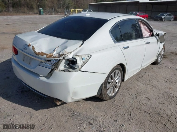 2014 Honda Accord Sedan EX-L with VIN 1HGCR2F88EA203751, listed as a IAAI auction lot 41608367 with 143,025 mi miles. Bid and sale history available at carsss.com. Image 4.