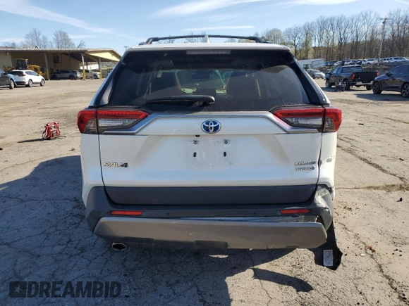 2020 Toyota RAV4 Hybrid Limited with VIN JTMD6RFV5LD006851, listed as a Copart auction lot 53715355 with 62,523 mi miles and Salvage Title. Bid and sale history available at carsss.com. Image 6.