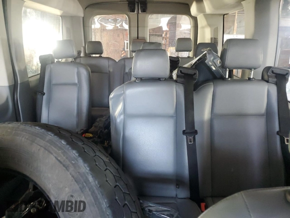 2017 Ford Transit XL with VIN 1FMZK1CM5HKB17834, listed as a Copart auction lot 63001115 with 69,665 mi miles and Salvage title. Bid and sale history available at DreamBid. Image 10.