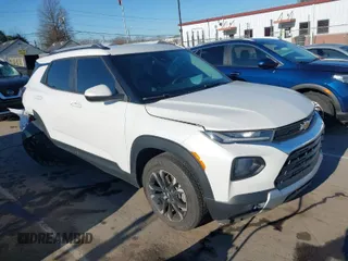 2021 Chevrolet TrailBlazer LT with VIN KL79MPSL8MB023478, listed as a IAAI auction lot 41762167 with 89,312 mi miles. Bid and sale history available at carsss.com. Image 1.