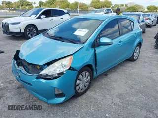2013 Toyota Prius One with VIN JTDKDTB33D1051613, listed as a IAAI auction lot 42081513 with 97,101 mi miles. Bid and sale history available at carsss.com. Image 17.