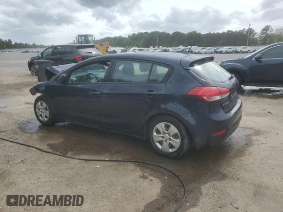 2017 Kia Forte5 LX with VIN KNAFK5A85H5706866, listed as a Copart auction lot 52030735 with 179,000 mi miles and Salvage Title. Bid and sale history available at carsss.com. Image 2.