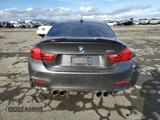 2016 BMW M4 with VIN WBS3R9C54GK338670, listed as a Copart auction lot 82713254 with 36,133 mi miles and Salvage title. Bid and sale history available at DreamBid. Image 6.