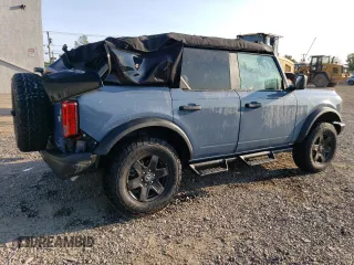 2024 Ford Bronco Black Diamond z VIN 1FMDE1BH2RLA55715, wystawiony jako Copart lot #69823114 z przebiegiem 1 476 mil mil oraz Szkoda całkowita • Salvage title. Historia ofert i sprzedaży dostępna na DreamBid. Obrazek 3.