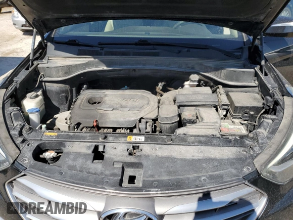 2017 Hyundai Santa Fe 2.4L z VIN 5NMZUDLB4HH032235, wystawiony jako Copart lot #49769775 z przebiegiem 102 655 mil mil oraz Szkoda całkowita • Salvage title. Historia ofert i sprzedaży dostępna na DreamBid. Obrazek 13.