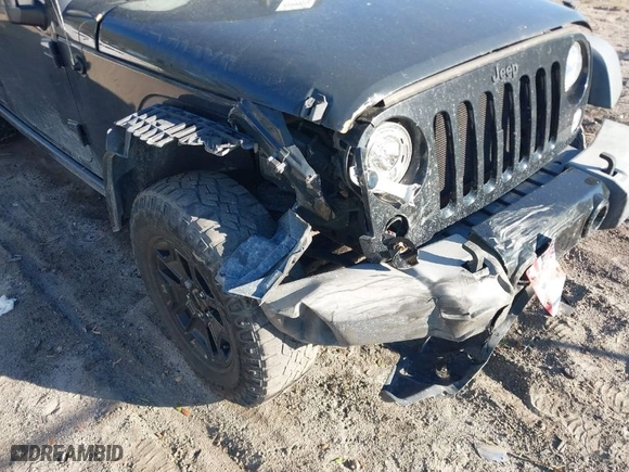 2018 Jeep Wrangler JK Unlimited Sport S with VIN 1C4BJWDG3JL859373, listed as a IAAI auction lot 41599576 with 95,503 mi miles. Bid and sale history available at carsss.com. Image 6.