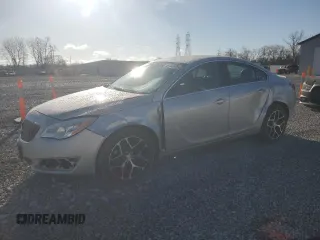2017 Buick Regal Sport Touring with VIN 2G4GL5EX0H9188475, listed as a Copart auction lot 49152775 with 37,004 mi miles and Salvage Title. Bid and sale history available at carsss.com. Image 1.