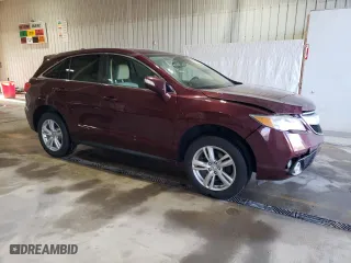 2013 Acura RDX Tech Pkg with VIN 5J8TB4H54DL018327, listed as a Copart auction lot 47567965 with 130,011 mi miles and Salvage Title. Bid and sale history available at carsss.com. Image 4.