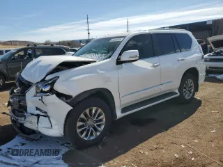 2017 Lexus GX with VIN JTJJM7FX6H5151958, listed as a Copart auction lot 45040695 with 48,141 mi miles and Salvage Title. Bid and sale history available at carsss.com. Image 1.