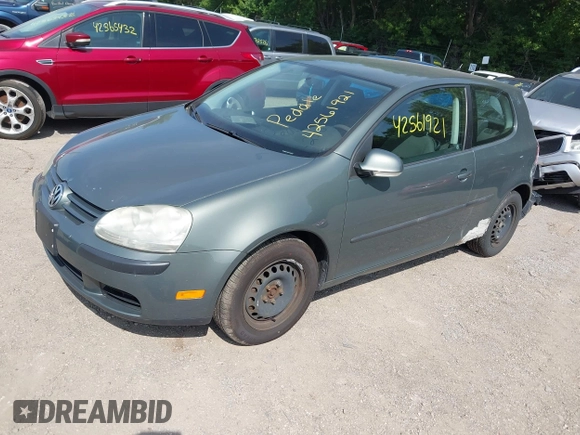 2007 Volkswagen Rabbit with VIN WVWBR71K27W190382, listed as a IAAI auction lot 42561921 with 145,731 mi miles and . Bid and sale history available at DreamBid. Image 2.