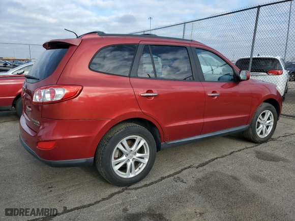 2010 Hyundai Santa Fe Limited with VIN 5NMSKDAG5AH364616, listed as a Copart auction lot 51534095 with NaN miles and Clean Title. Bid and sale history available at carsss.com. Image 3.