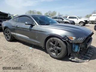 2015 Ford Mustang V6 with VIN 1FA6P8AM8F5373746, listed as a Copart auction lot 48785015 with 111,079 mi miles and Salvage Title. Bid and sale history available at carsss.com. Image 4.