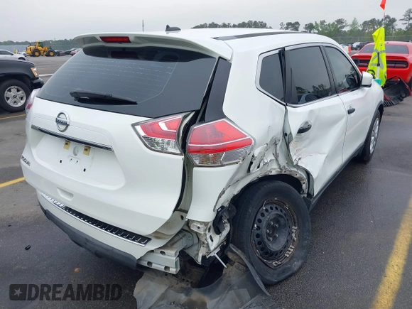 2016 Nissan Rogue SV with VIN KNMAT2MT6GP603967, listed as a IAAI auction lot 41902353 with 126,938 mi miles. Bid and sale history available at carsss.com. Image 6.