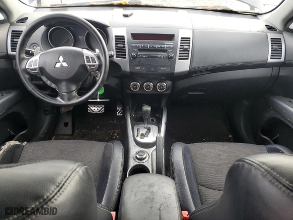 2010 Mitsubishi Outlander GT with VIN JA4JT5AX1AZ014100, listed as a Copart auction lot 85090004 with 221,802 mi miles and Salvage Title. Bid and sale history available at carsss.com. Image 8.
