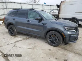 2023 Kia Sorento SX Prestige with VIN 5XYRKDLF5PG201387, listed as a Copart auction lot 85784174 with 44,684 mi miles and Salvage Title. Bid and sale history available at carsss.com. Image 4.