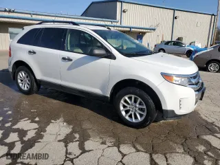2014 Ford Edge SE with VIN 2FMDK3GCXEBB16644, listed as a Copart auction lot 48817375 with 222,293 mi miles and Salvage Title. Bid and sale history available at carsss.com. Image 4.