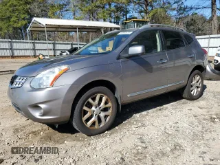 2012 Nissan Rogue S with VIN JN8AS5MTXCW268799, listed as a Copart auction lot 46855035 with 112,344 mi miles and Salvage Title. Bid and sale history available at carsss.com. Image 1.